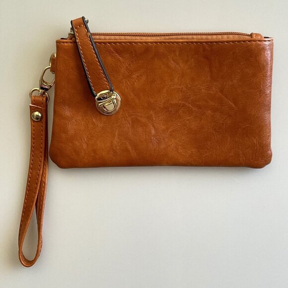 NEW  WRISTLET CLUTCH PHONE KEYS MAKEUP BAG TRAVEL PARTY - Picture 1 of 8